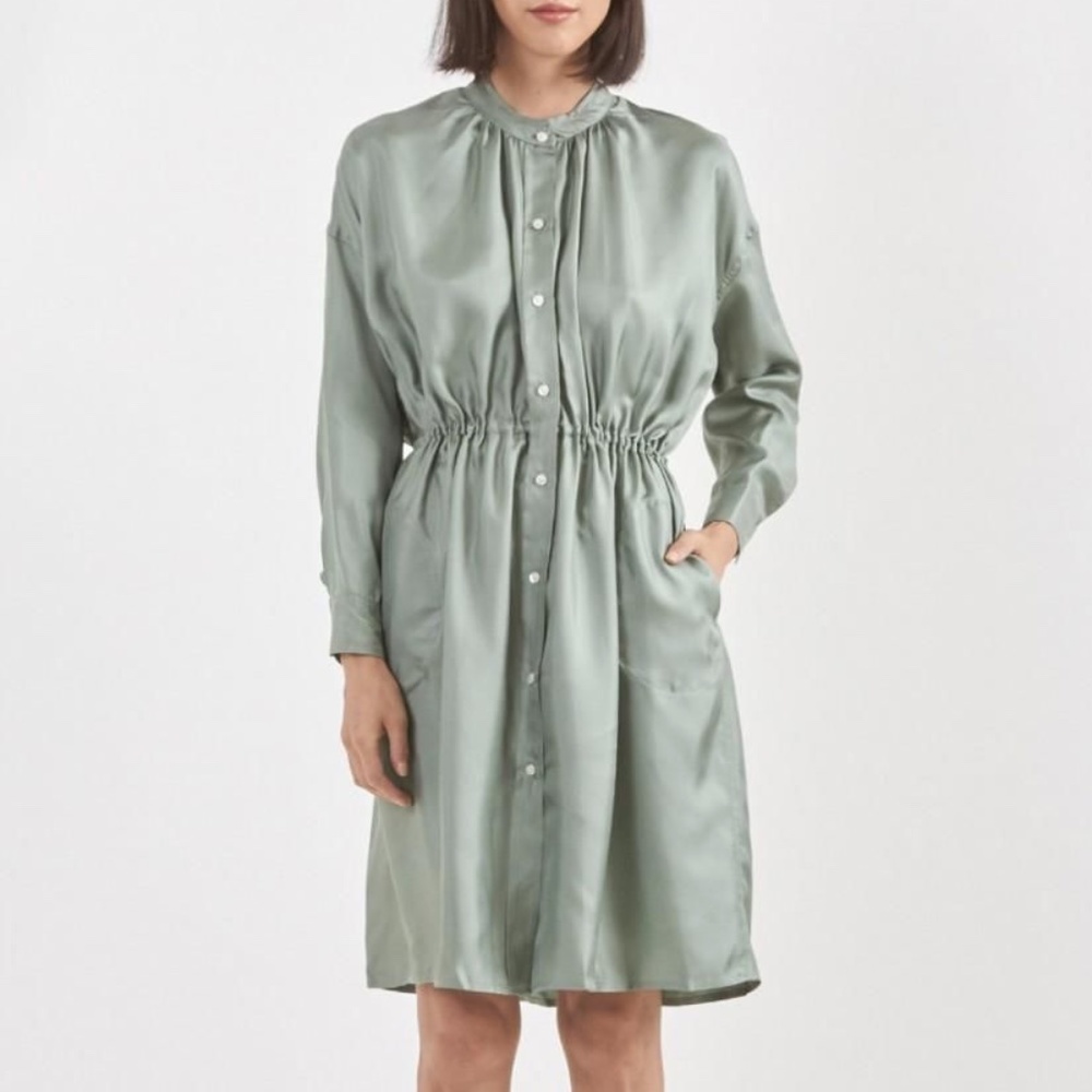 Caron Callahan Silk Dress — LAST CHANCE